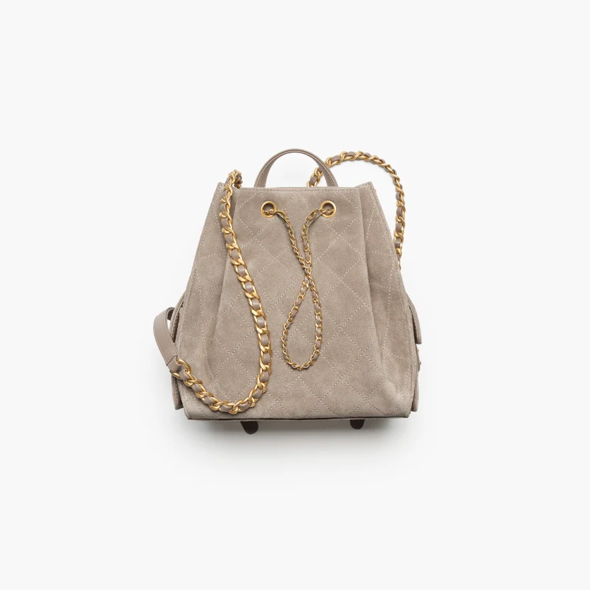 Suede Élégance 25 Bag
